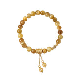 Chunhui Manying | Golden Tiger's Eye Bracelet – Wealth & Confidence